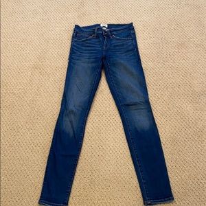 J.Crew 8” Toothpick Denim - Tall Length